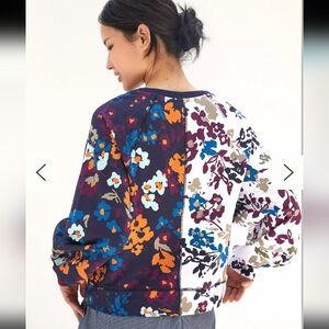 ANTHROPOLOGIE Maeve floral top size XS